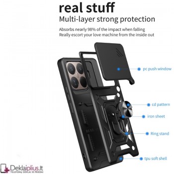5in1 smūgiams atsparus dėklas su žiedu ir kameros apsauga (Xiaomi 15T Pro) 5in1 smūgiams atsparus dėklas su žiedu ir kameros apsauga (Xiaomi 15T Pro)